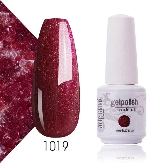 Fashion Womens Gel Nail Polish Multi Colors New UV LED Glossy Matte Luxury Design For Women