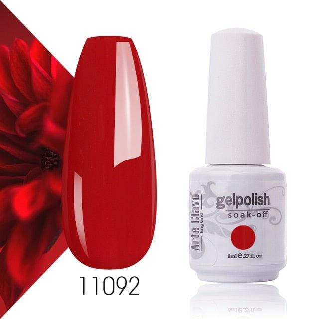 Fashion Womens Gel Nail Polish Multi Colors New UV LED Glossy Matte Luxury Design For Women