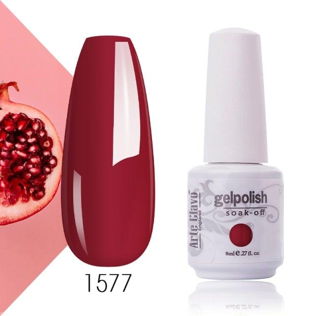 Fashion Womens Gel Nail Polish Multi Colors New UV LED Glossy Matte Luxury Design For Women