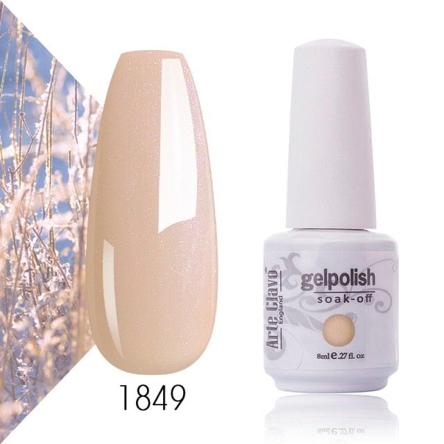 Fashion Womens Gel Nail Polish Multi Colors New UV LED Glossy Matte Luxury Design For Women