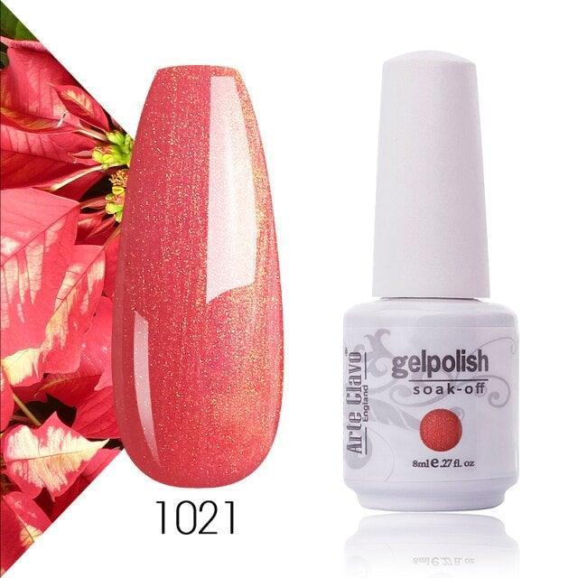 Fashion Womens Gel Nail Polish Multi Colors New UV LED Glossy Matte Luxury Design For Women