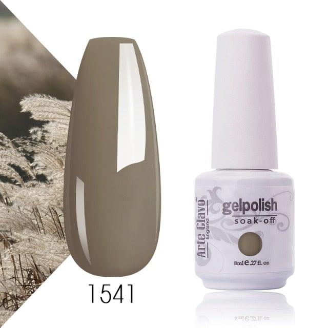 Fashion Womens Gel Nail Polish Multi Colors New UV LED Glossy Matte Luxury Design For Women