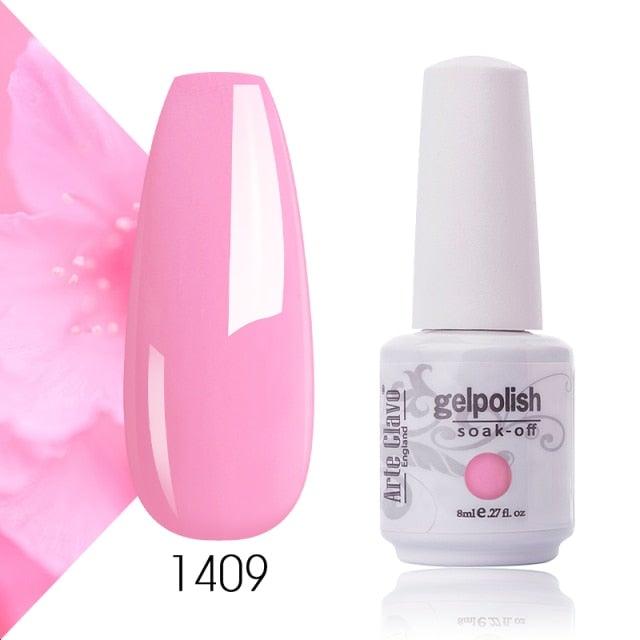 Fashion Womens Gel Nail Polish Multi Colors New UV LED Glossy Matte Luxury Design For Women