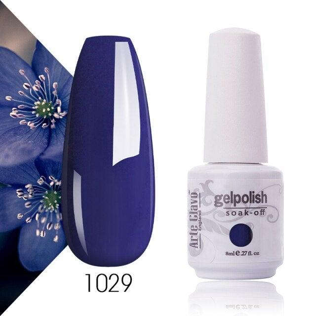 Fashion Womens Gel Nail Polish Multi Colors New UV LED Glossy Matte Luxury Design For Women