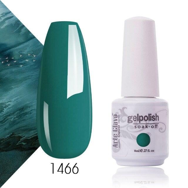 Fashion Womens Gel Nail Polish Multi Colors New UV LED Glossy Matte Luxury Design For Women