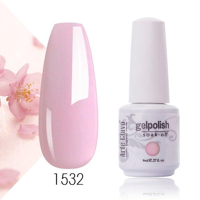 Fashion Womens Gel Nail Polish Multi Colors New UV LED Glossy Matte Luxury Design For Women