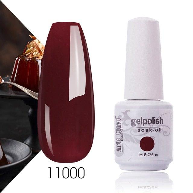 Fashion Womens Gel Nail Polish Multi Colors New UV LED Glossy Matte Luxury Design For Women