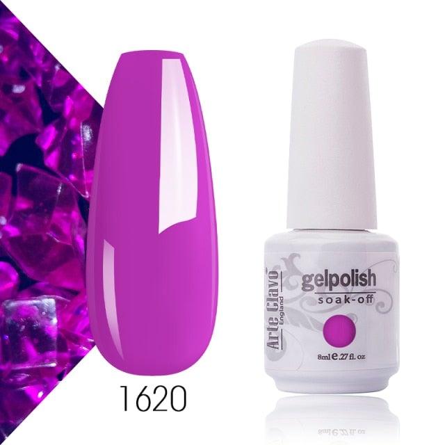 Fashion Womens Gel Nail Polish Multi Colors New UV LED Glossy Matte Luxury Design For Women