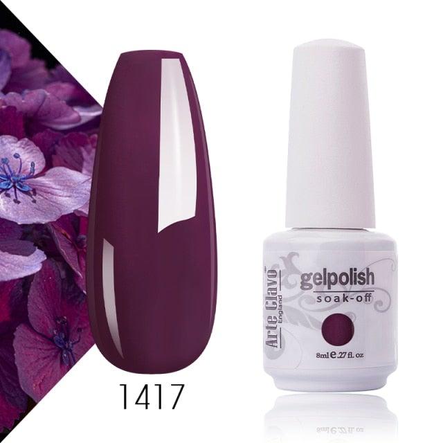 Fashion Womens Gel Nail Polish Multi Colors New UV LED Glossy Matte Luxury Design For Women