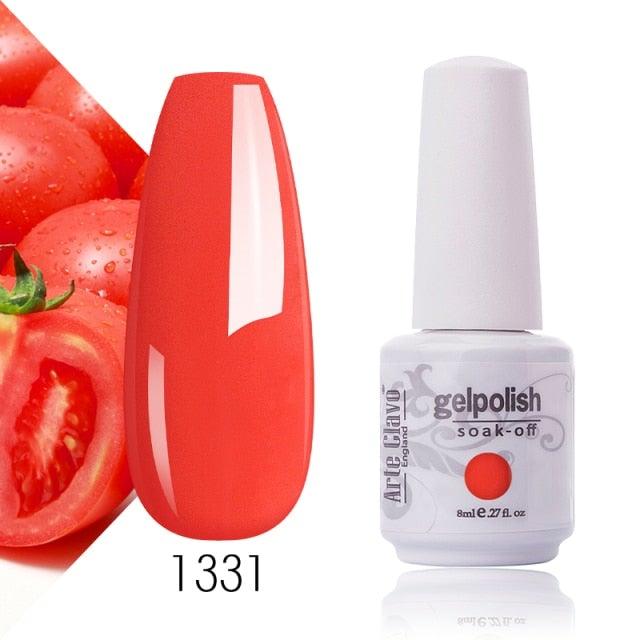 Fashion Womens Gel Nail Polish Multi Colors New UV LED Glossy Matte Luxury Design For Women