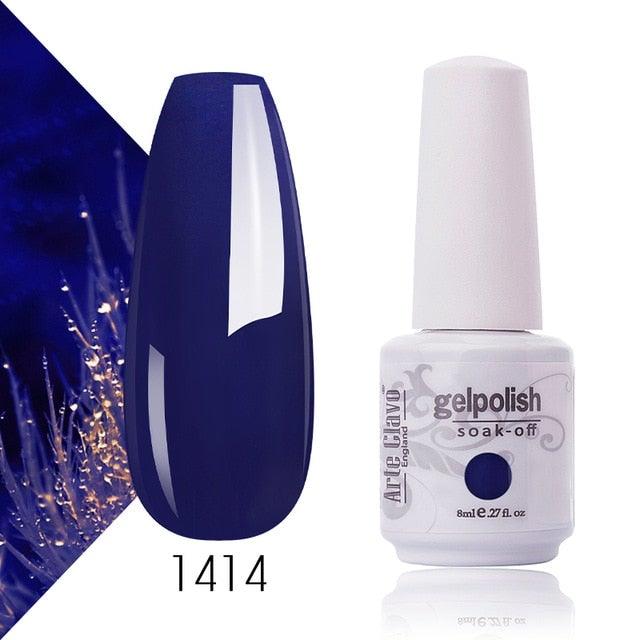 Fashion Womens Gel Nail Polish Multi Colors New UV LED Glossy Matte Luxury Design For Women