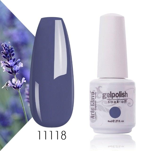 Fashion Womens Gel Nail Polish Multi Colors New UV LED Glossy Matte Luxury Design For Women