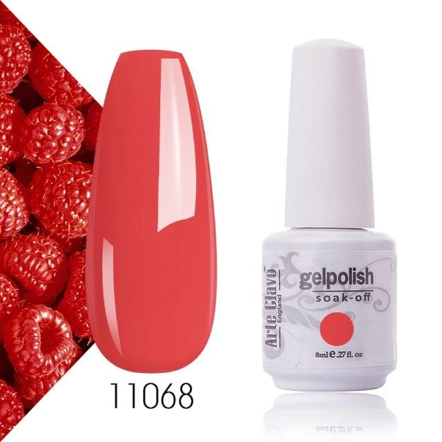 Fashion Womens Gel Nail Polish Multi Colors New UV LED Glossy Matte Luxury Design For Women