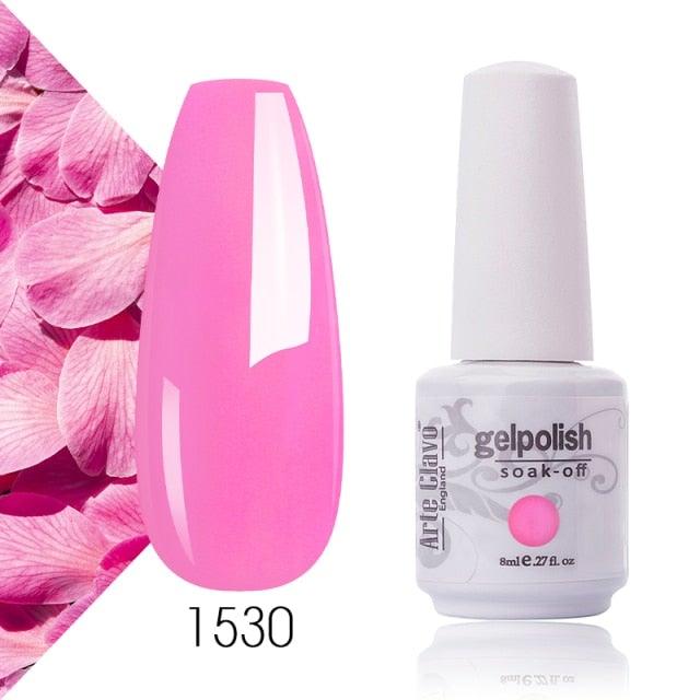 Fashion Womens Gel Nail Polish Multi Colors New UV LED Glossy Matte Luxury Design For Women