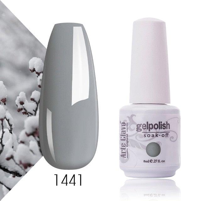 Fashion Womens Gel Nail Polish Multi Colors New UV LED Glossy Matte Luxury Design For Women