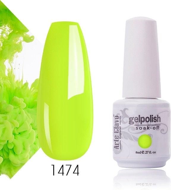 Fashion Womens Gel Nail Polish Multi Colors New UV LED Glossy Matte Luxury Design For Women