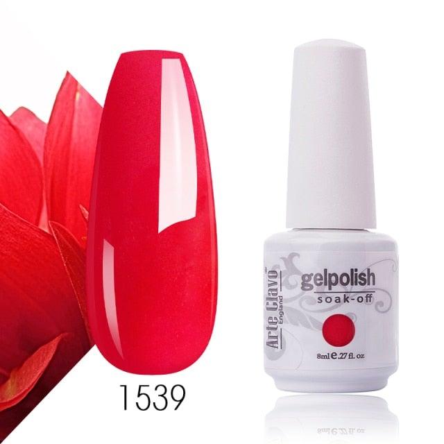 Fashion Womens Gel Nail Polish Multi Colors New UV LED Glossy Matte Luxury Design For Women