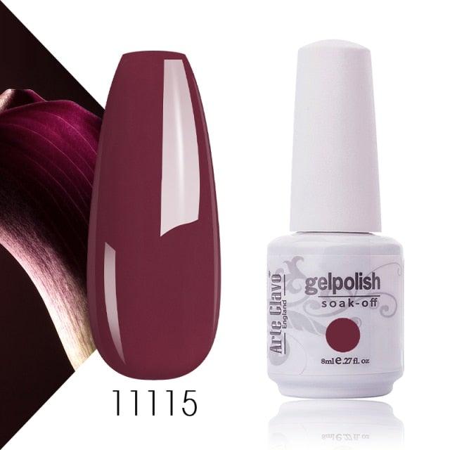 Fashion Womens Gel Nail Polish Multi Colors New UV LED Glossy Matte Luxury Design For Women