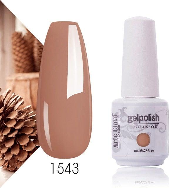 Fashion Womens Gel Nail Polish Multi Colors New UV LED Glossy Matte Luxury Design For Women
