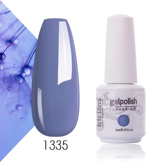 Fashion Womens Gel Nail Polish Multi Colors New UV LED Glossy Matte Luxury Design For Women