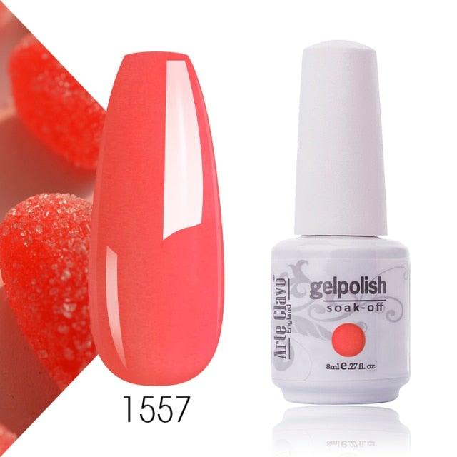 Fashion Womens Gel Nail Polish Multi Colors New UV LED Glossy Matte Luxury Design For Women