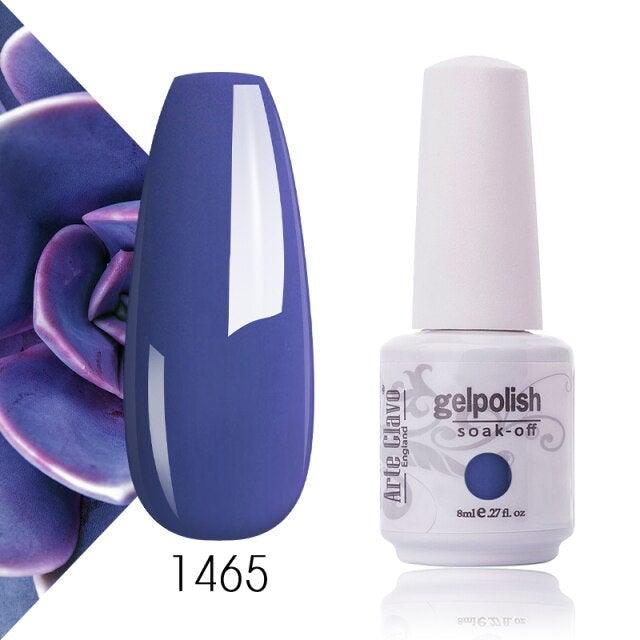 Fashion Womens Gel Nail Polish Multi Colors New UV LED Glossy Matte Luxury Design For Women