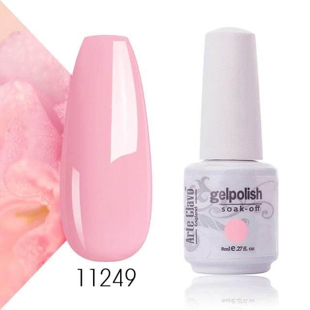 Fashion Womens Gel Nail Polish Multi Colors New UV LED Glossy Matte Luxury Design For Women