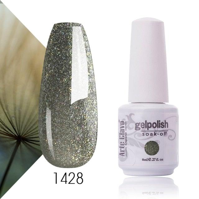 Fashion Womens Gel Nail Polish Multi Colors New UV LED Glossy Matte Luxury Design For Women