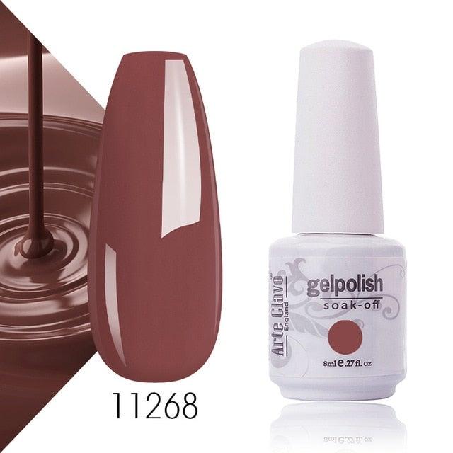 Fashion Womens Gel Nail Polish Multi Colors New UV LED Glossy Matte Luxury Design For Women