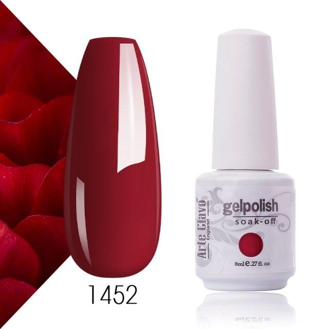 Fashion Womens Gel Nail Polish Multi Colors New UV LED Glossy Matte Luxury Design For Women