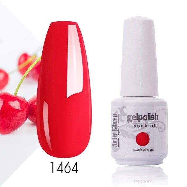 Fashion Womens Gel Nail Polish Multi Colors New UV LED Glossy Matte Luxury Design For Women