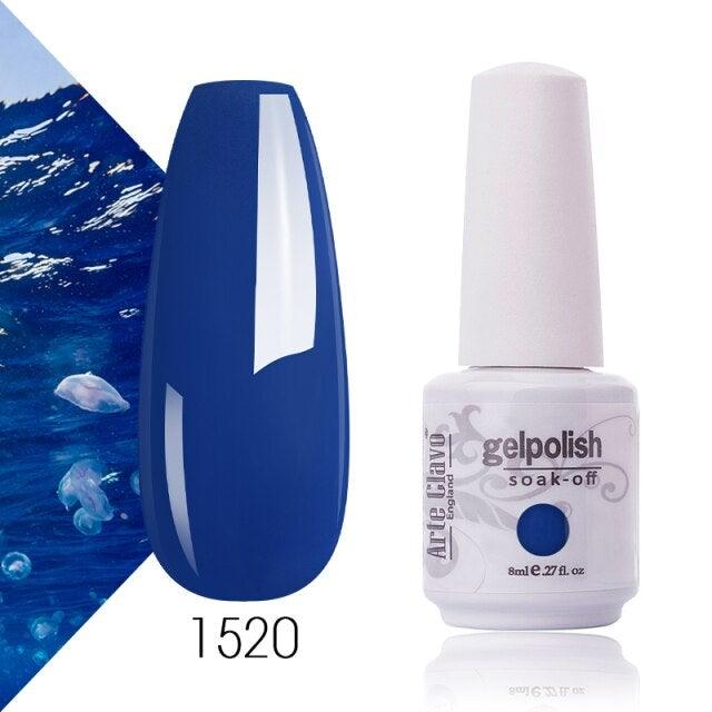Fashion Womens Gel Nail Polish Multi Colors New UV LED Glossy Matte Luxury Design For Women