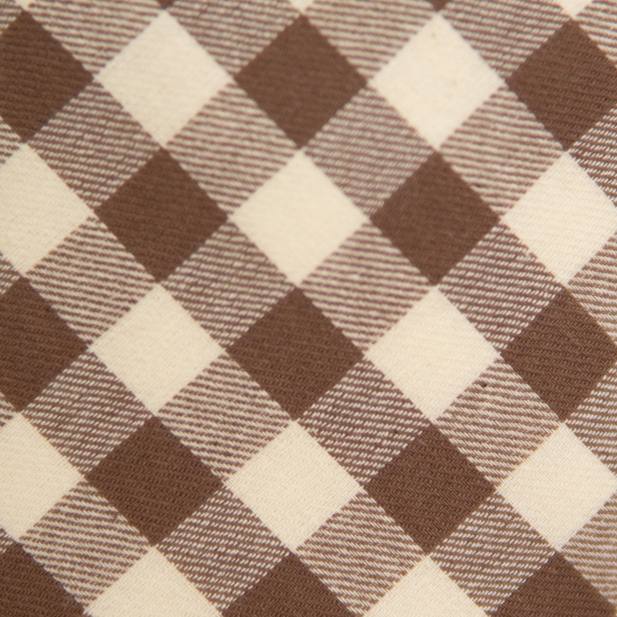 Fawn Gingham - Petite Hair Bow