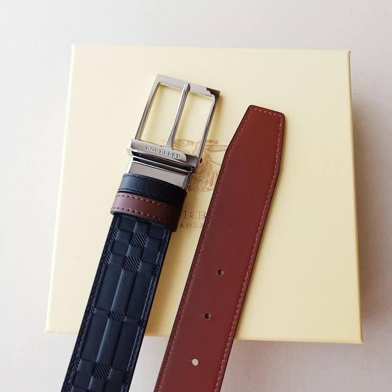 Burberry Leather Vintage Belt 'Black' Banlieue91