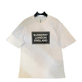 Burberry White T-Shirt Without Collar Banlieue91