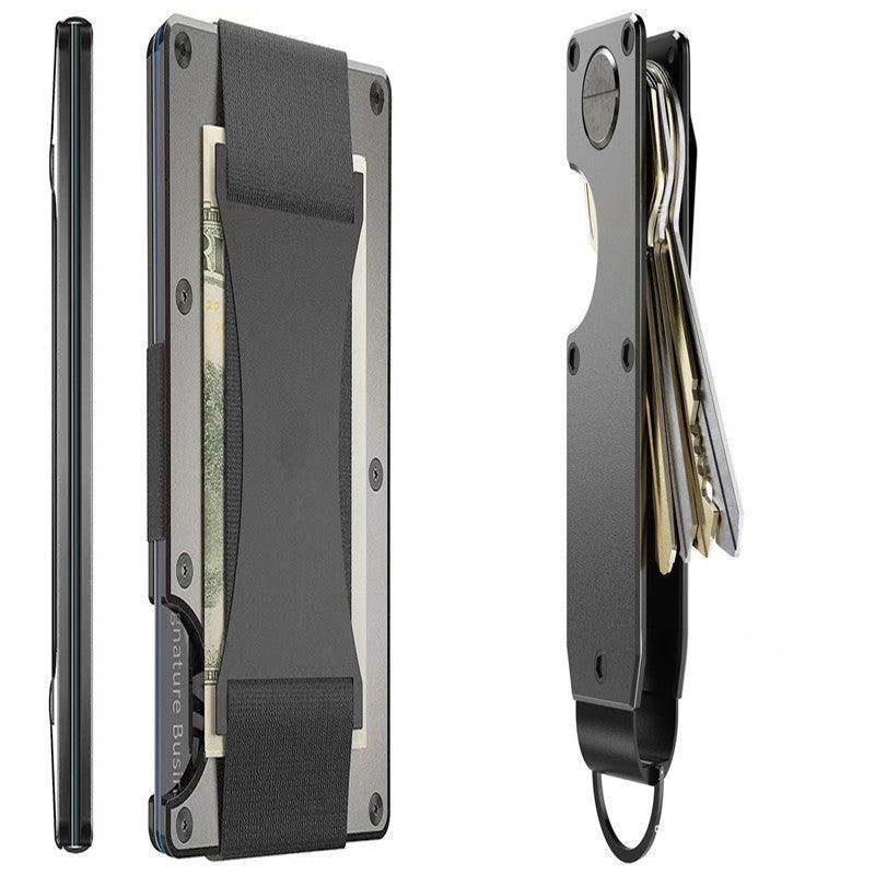 Carbon Fiber Wallet - RFID Blocking Metal Card Holder SmartPursue™