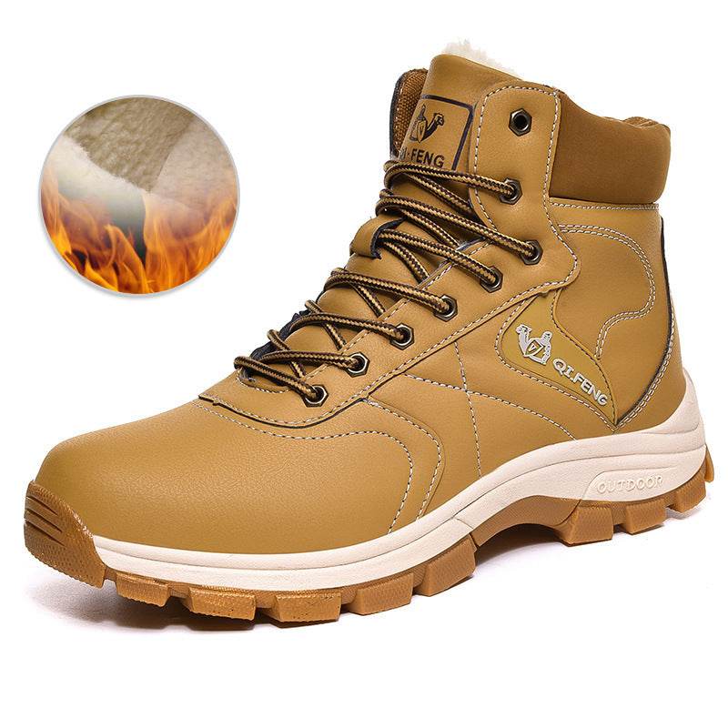 Winter High-top Outdoor Martin Men's Boots Casual Hiking Cotton Shoes
