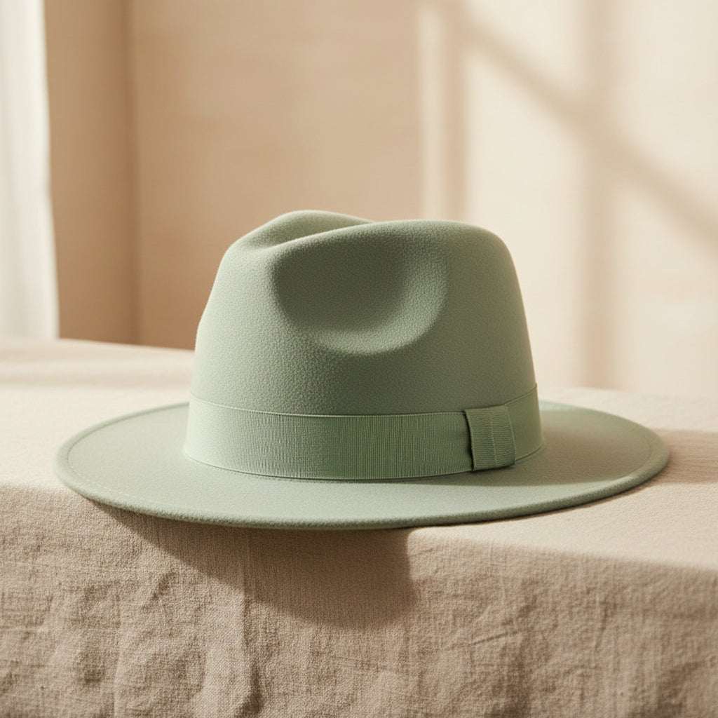 Wide Brim Bell Crown Wool Hat – Unisex Sun & Warmth Hat FitiqueFit