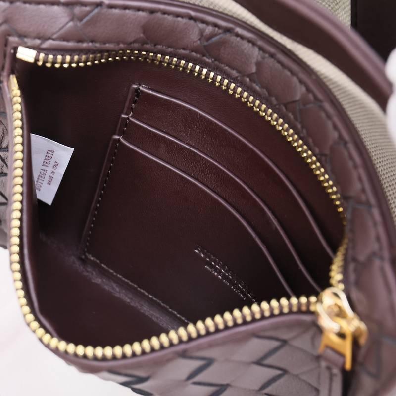 Bottega Veneta Flip Pouch Canvas Tote Bag Banlieue91