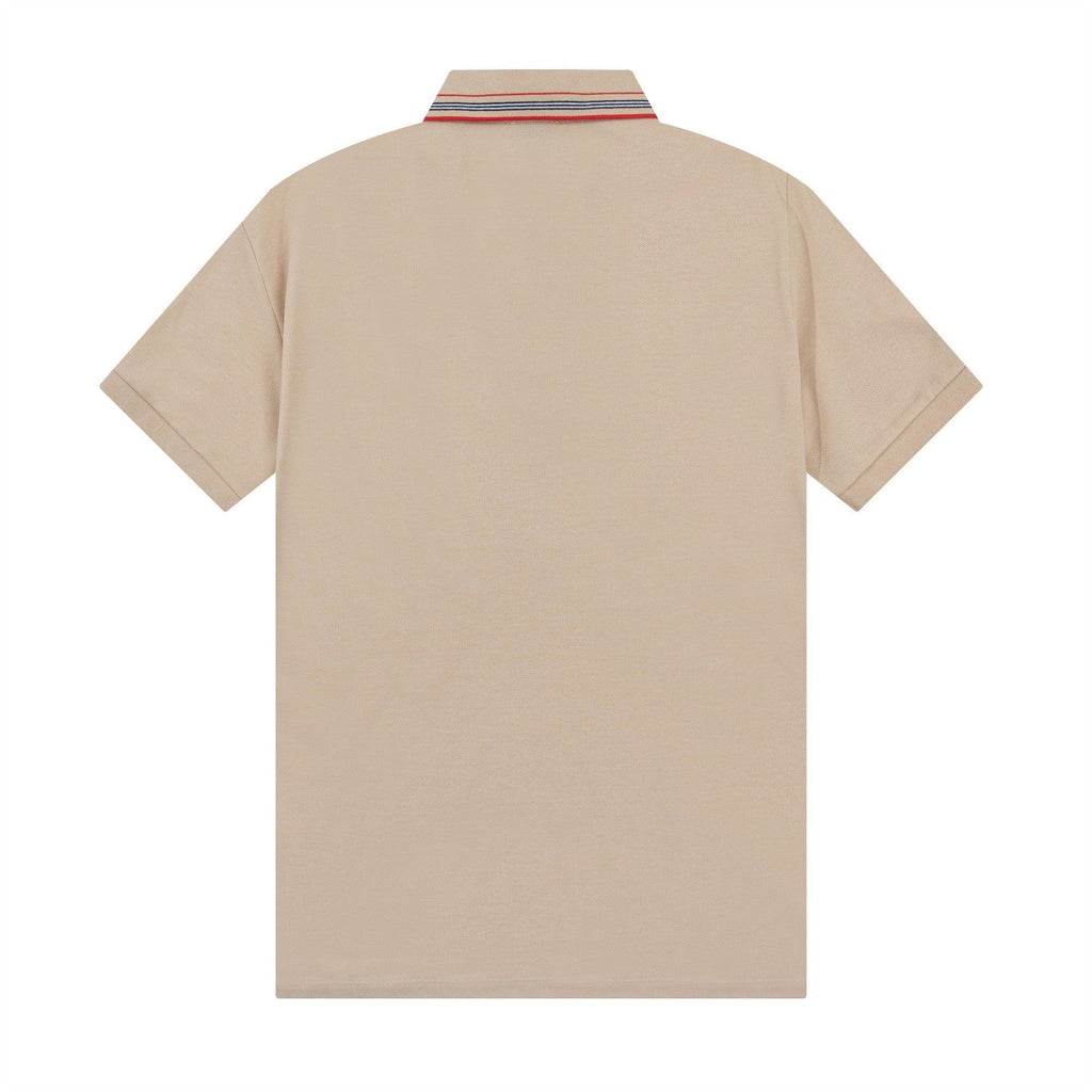 Burberry Beige T-Shirt With Collar Banlieue91