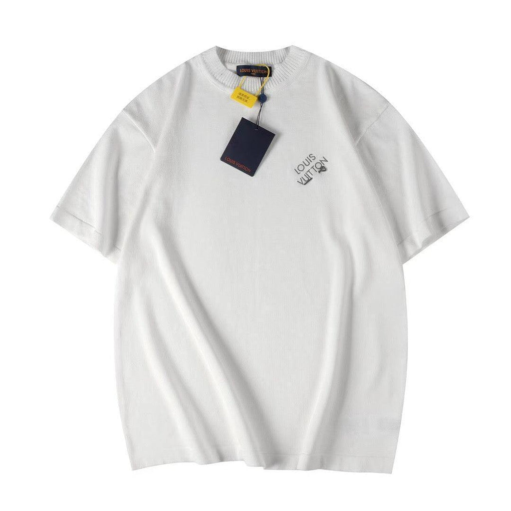 Louis Vuitton T-Shirt Without Collar 'White' Banlieue91