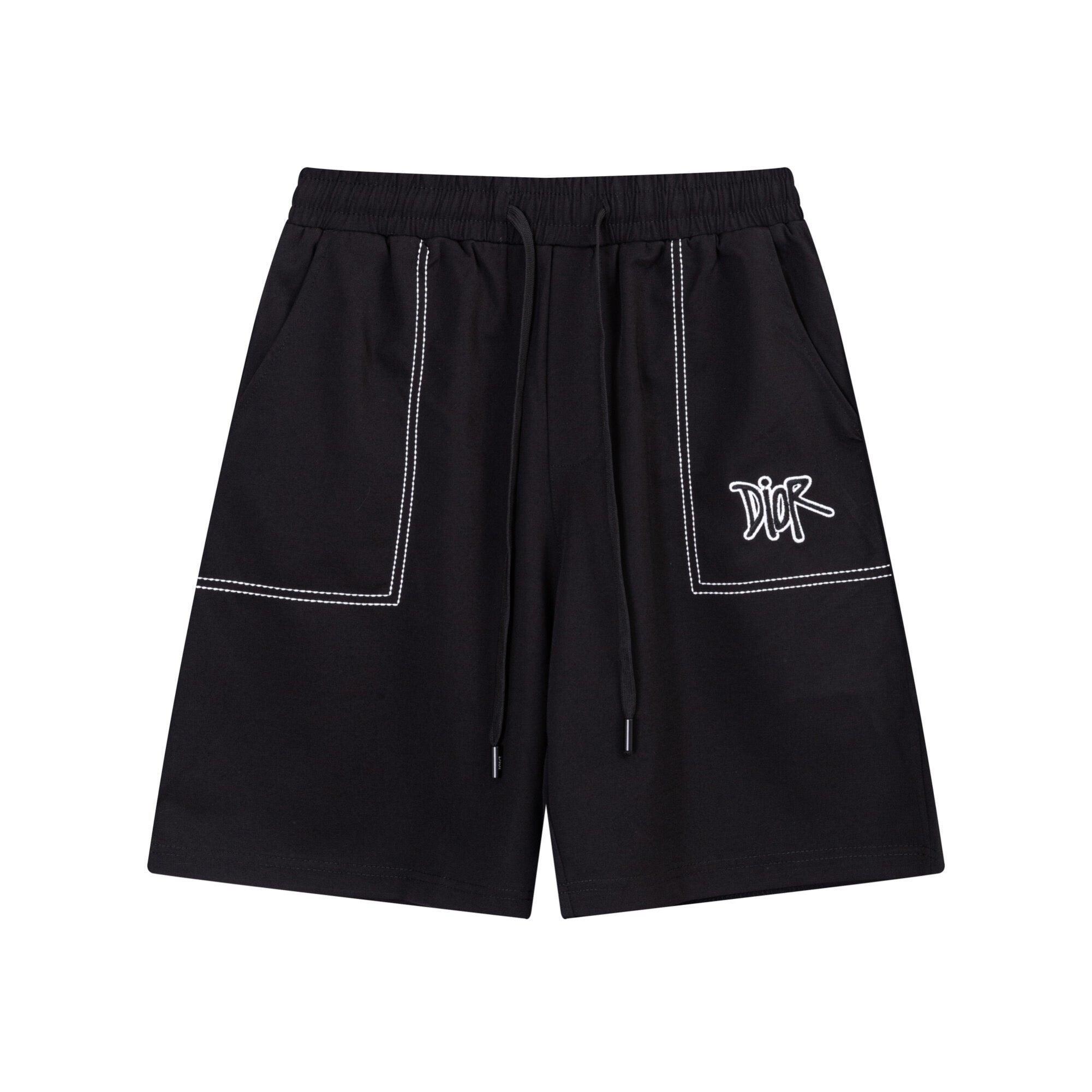 Dior Knit Basketball Shorts 'Black' Banlieue91