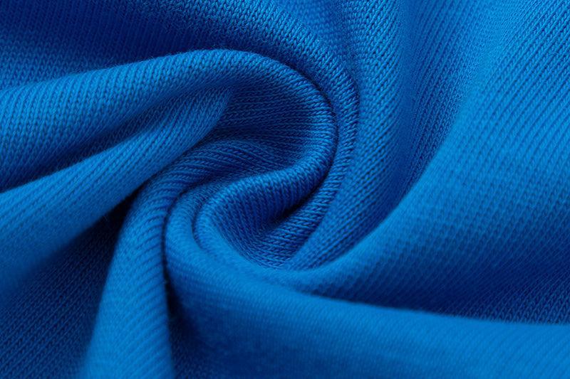 Amiri Blue T-Shirt Without Collar Banlieue91