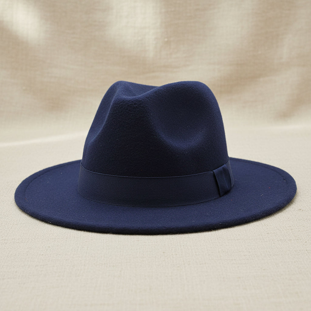 Wide Brim Bell Crown Wool Hat – Unisex Sun & Warmth Hat FitiqueFit