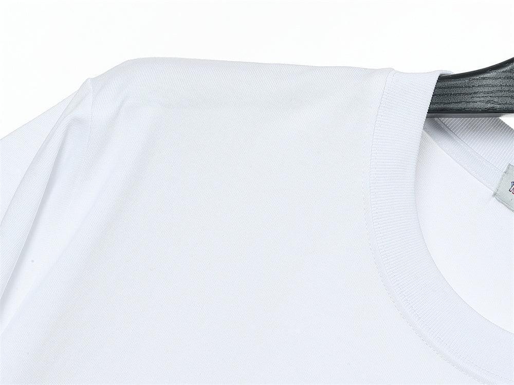 Moncler T-Shirt Without Collar 'White' Banlieue91