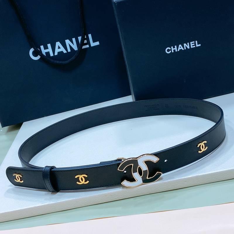 Chanel Women Logo Banding Belt 'Black' Banlieue91