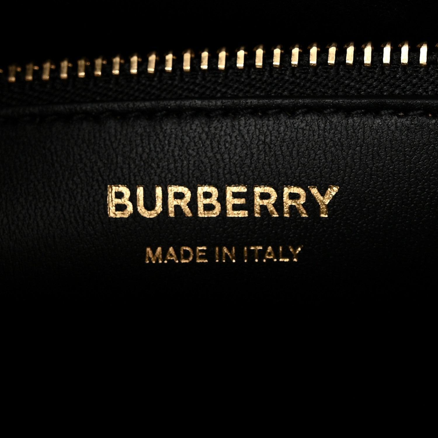 Burberry  Crocodile Embossed Calfskin Mini Frances Tote Banlieue91