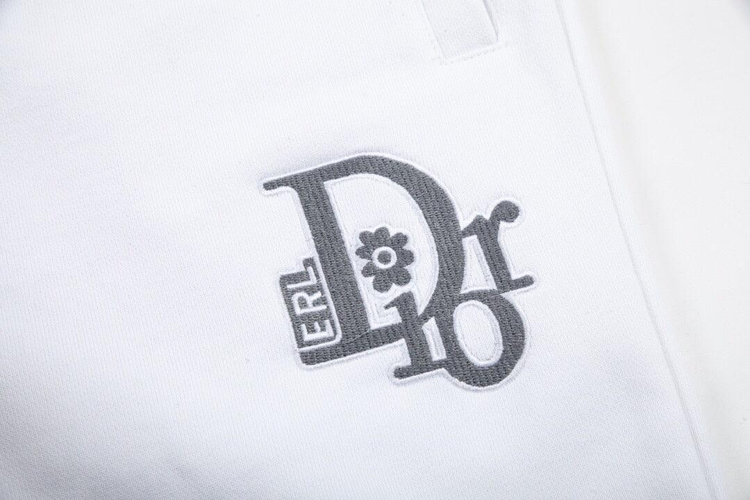 Dior Knit Basketball Shorts 'White/Black' Banlieue91