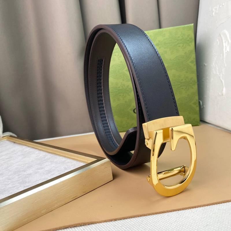 GUCCI Embellished coated-canvas and leather belt 'Black' Banlieue91