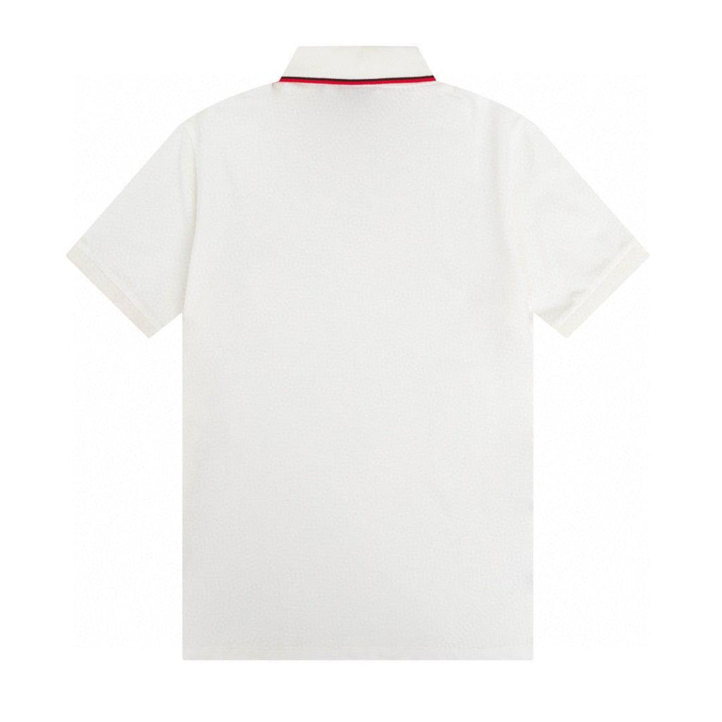 Burberry White T-Shirt With Collar Banlieue91